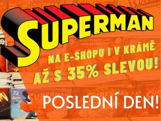 Čtvrtek 14. 8. 2025 – POSLEDNÍ DEN akce s komiksy se Supermanem (CZ i EN) a US Justice League❗️ 😉 Více na www.NERDI.cz a...